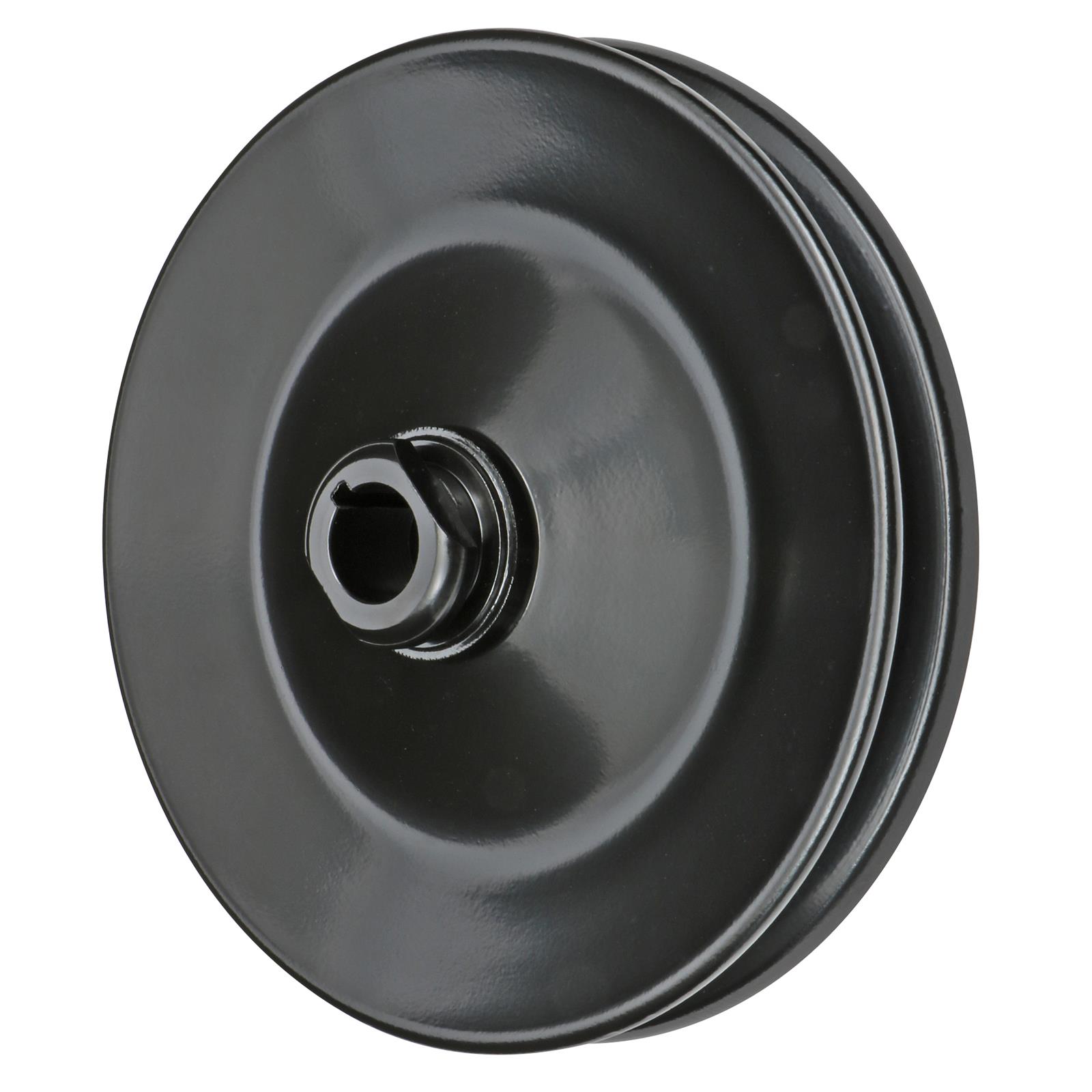 Trans-Dapt Performance Products Power Steering Pulleys 7183 Pulley, Early GM Black P/S Pulley thumbnail 4