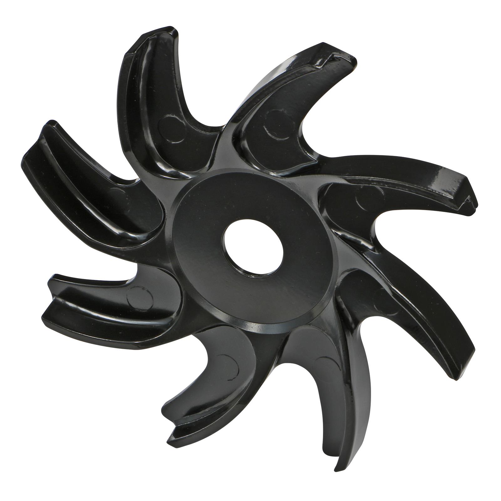 Trans-Dapt Performance Products Alternator Pulleys 7184 Pulley, Black AlumAlternator Pulley Fan