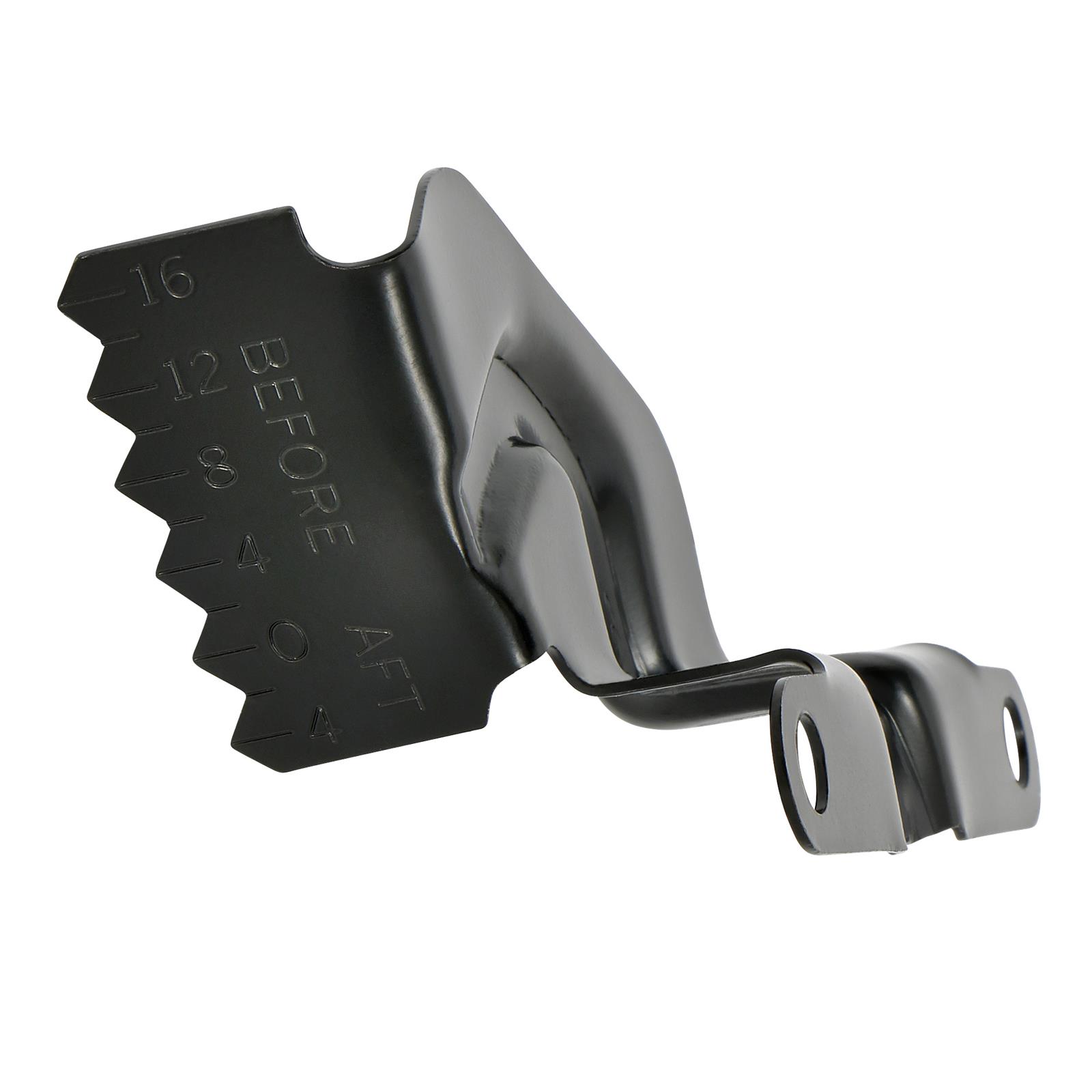 Trans-Dapt Performance Products Timing Pointers 7186 Tab, BB Chevy Black Tab thumbnail 3