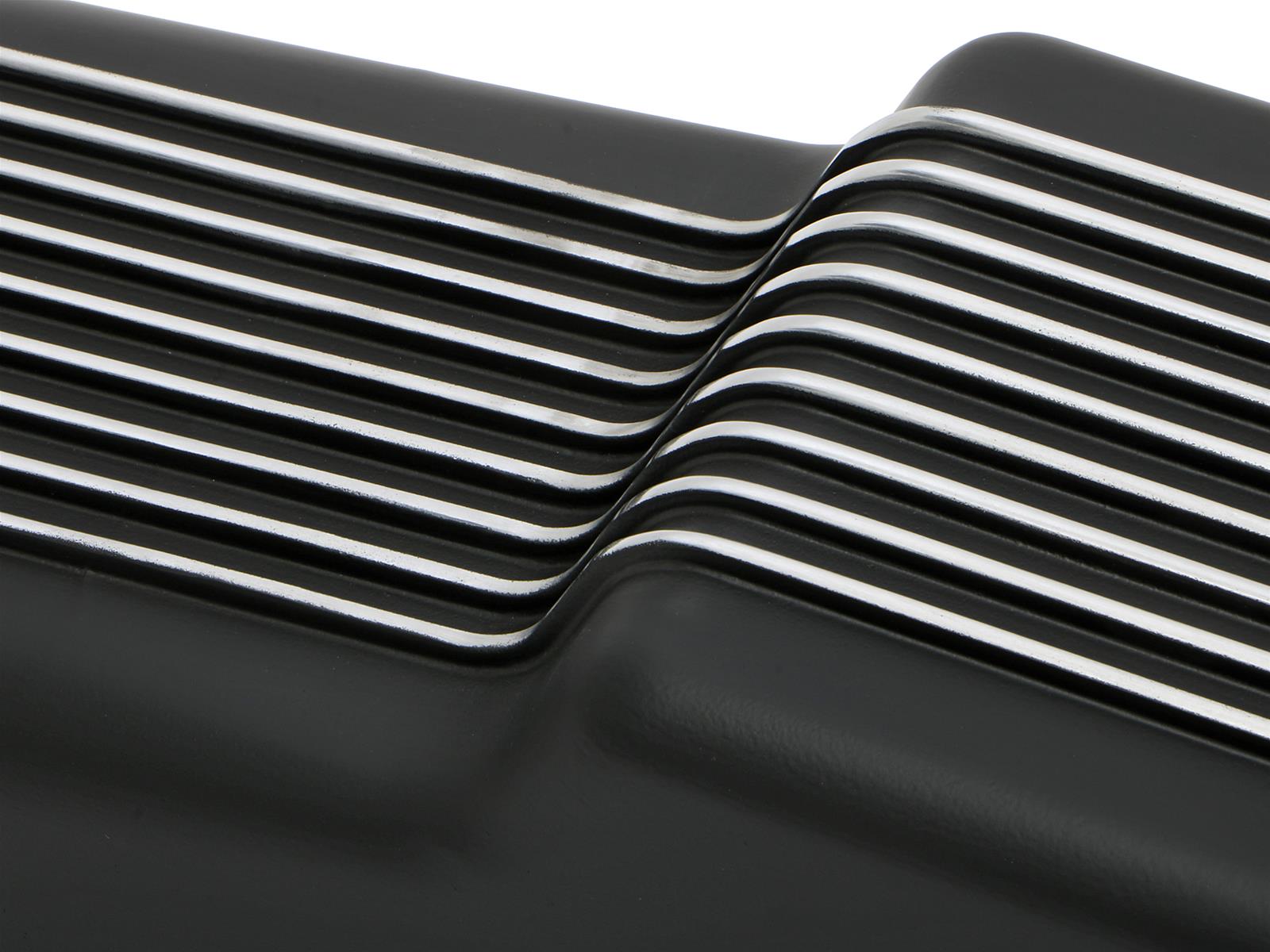 Trans-Dapt Performance Products Oil Pans 7424 Pan, Early Small Block Chevy Finned Aluminum Pan Black thumbnail 8