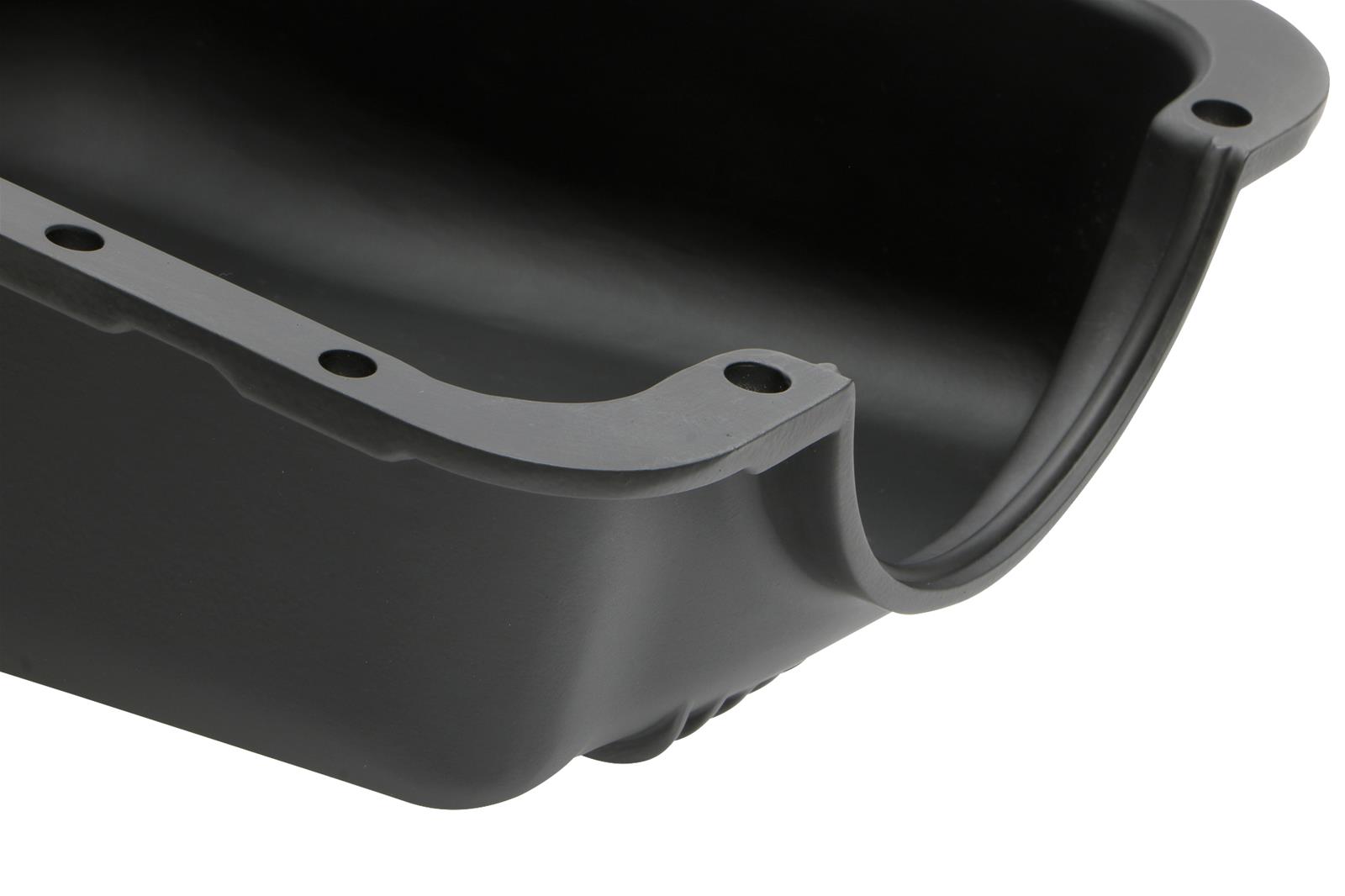 Trans-Dapt Performance Products Oil Pans 7427 Pan, Pan Black Finned Aluminum SB Ford 260-302 1962-82 thumbnail 6