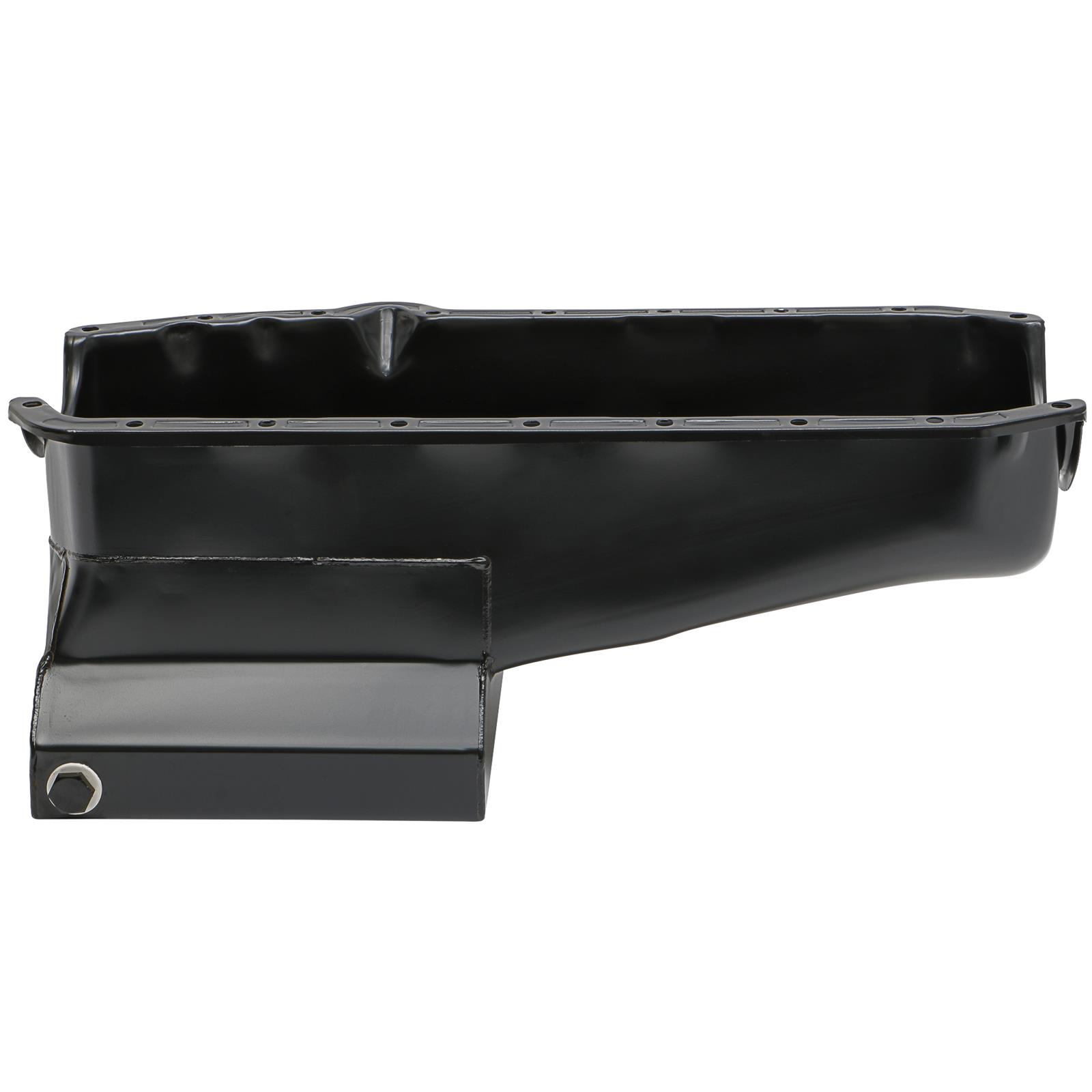 Trans-Dapt Performance Products Oil Pans 7436 Pan, 55-79 SB Chevy Black 7 Qt Pan thumbnail 4