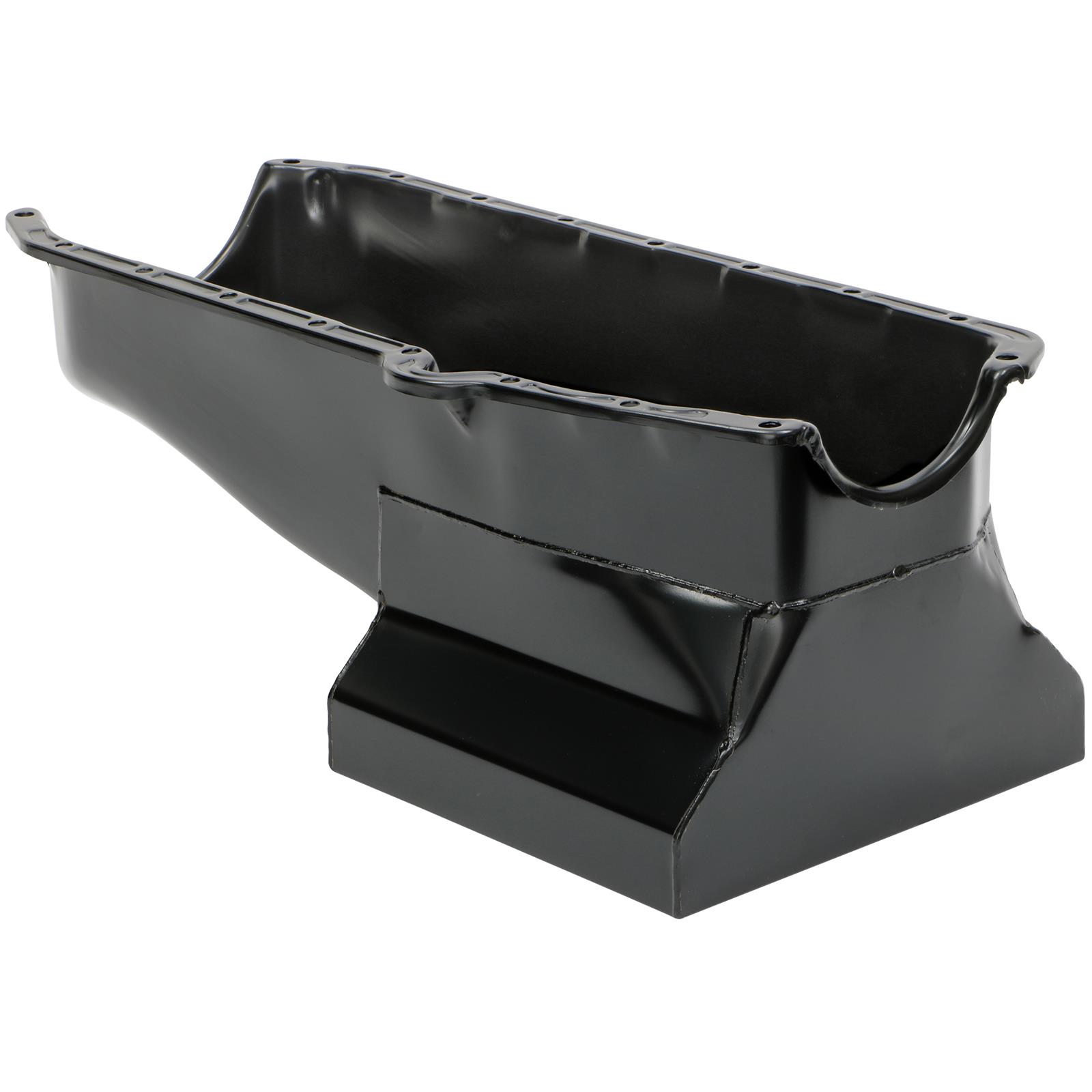 Trans-Dapt Performance Products Oil Pans 7436 Pan, 55-79 SB Chevy Black 7 Qt Pan thumbnail 3