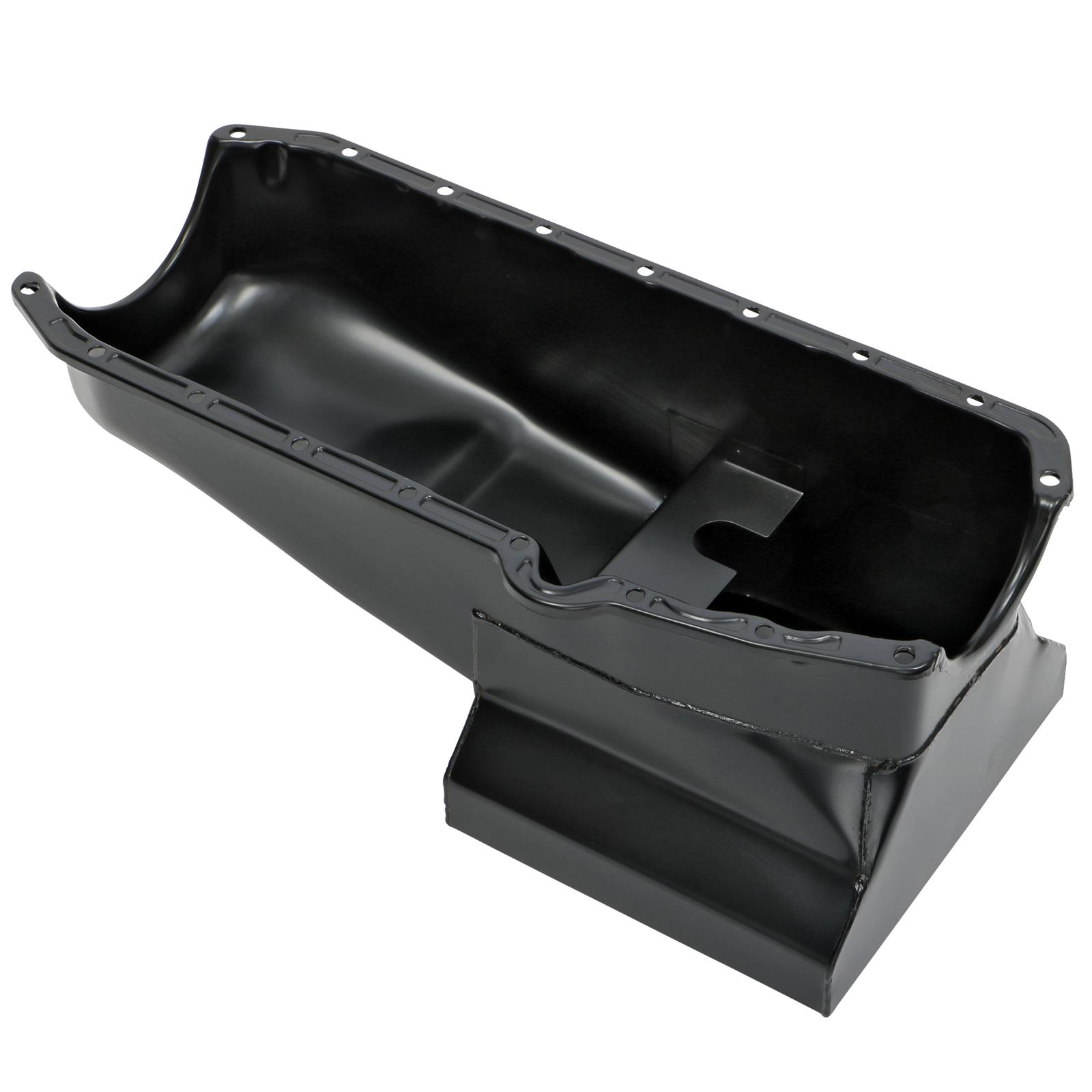 Trans-Dapt Performance Products Oil Pans 7436 Pan, 55-79 SB Chevy Black 7 Qt Pan