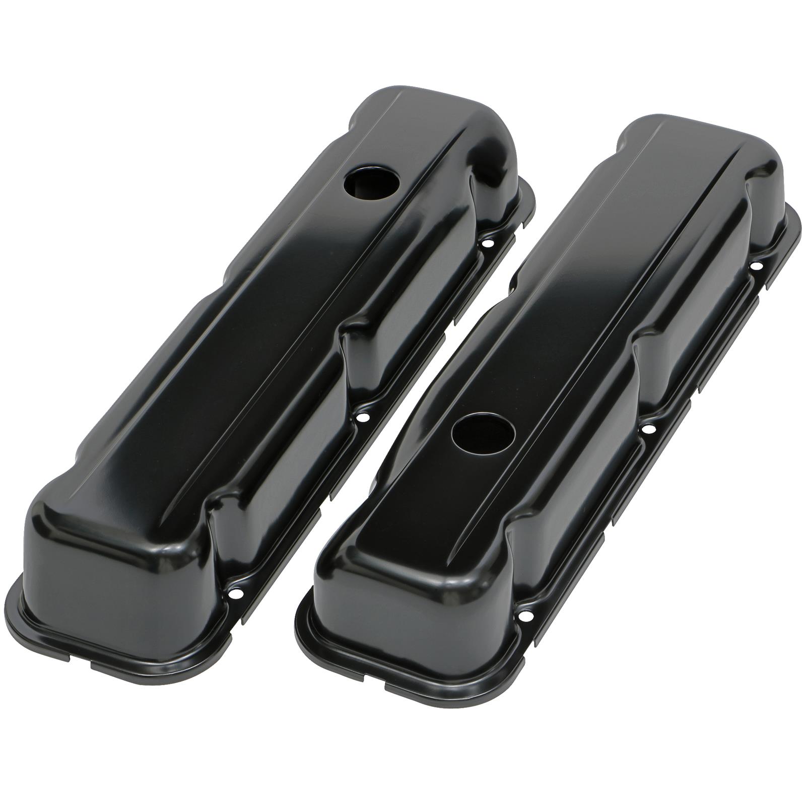 Trans-Dapt Performance Products Valve Covers 7438 Cover, Buick 350 1968-81 Black