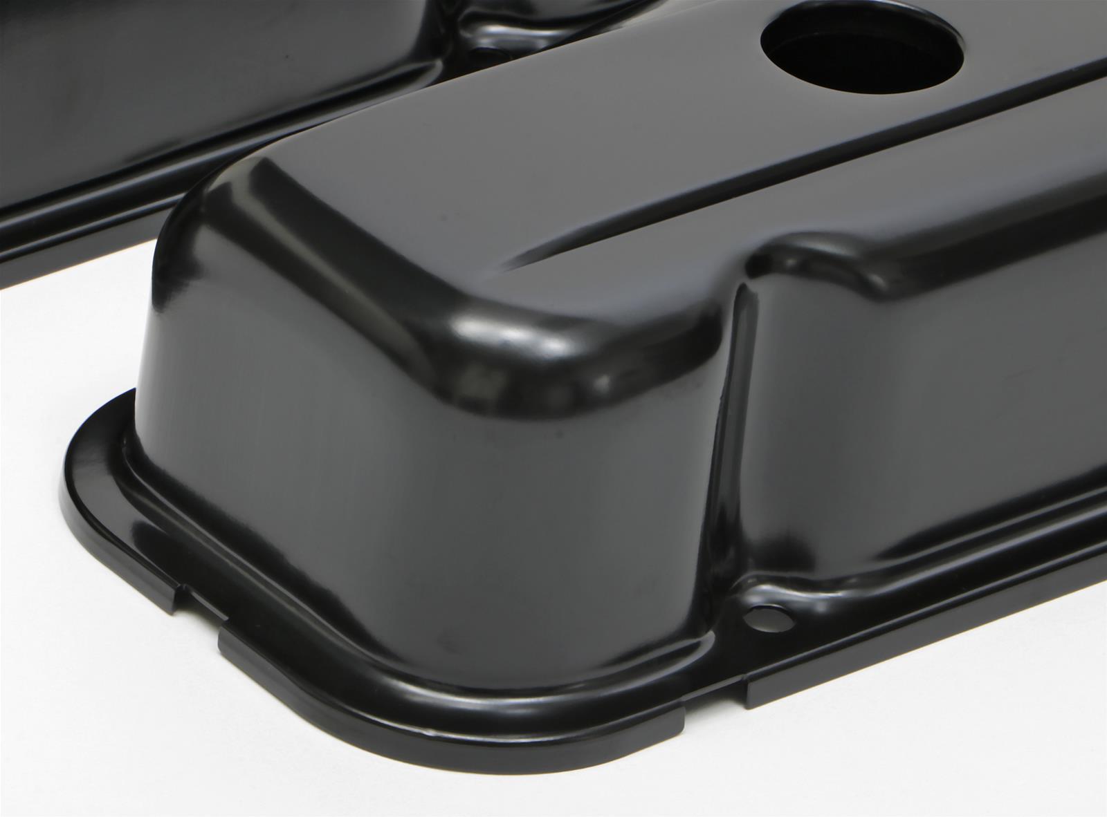 Trans-Dapt Performance Products Valve Covers 7438 Cover, Buick 350 1968-81 Black thumbnail 3