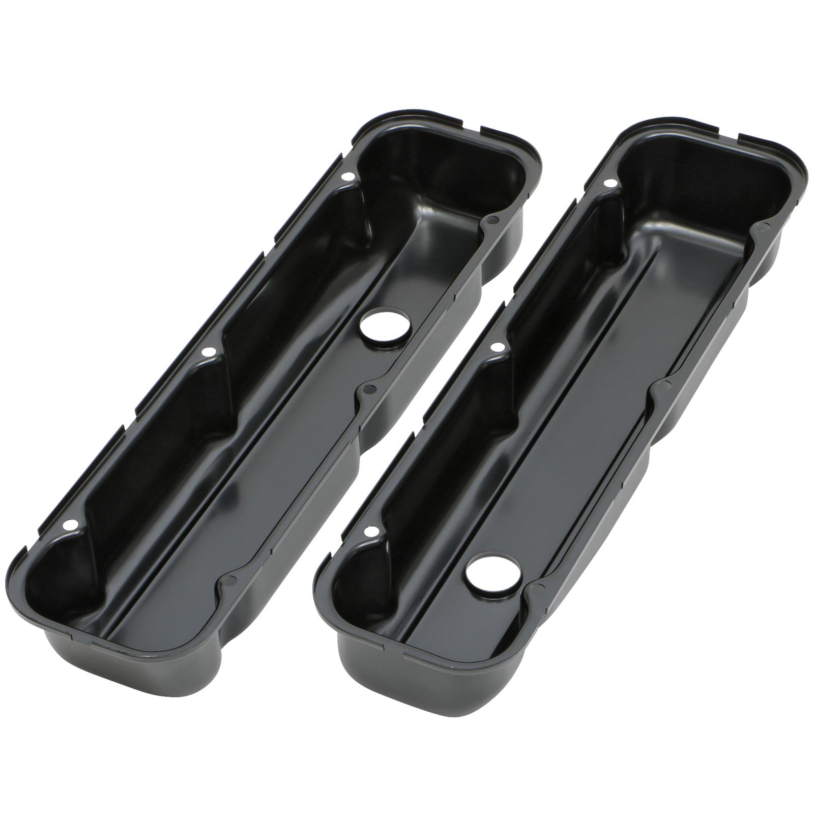 Trans-Dapt Performance Products Valve Covers 7438 Cover, Buick 350 1968-81 Black thumbnail 2