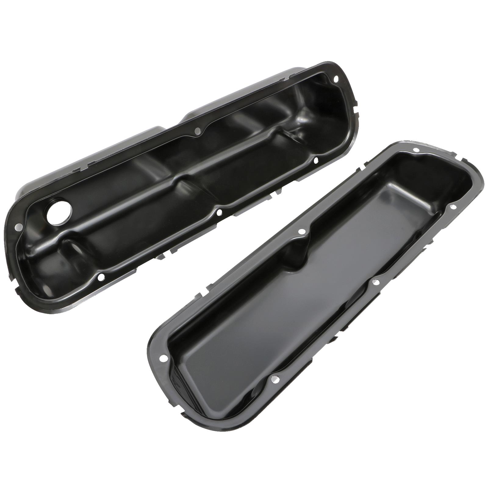 Trans-Dapt Performance Products Valve Covers 7439 Cover, 86-95 Ford 50L Black OEM V/C