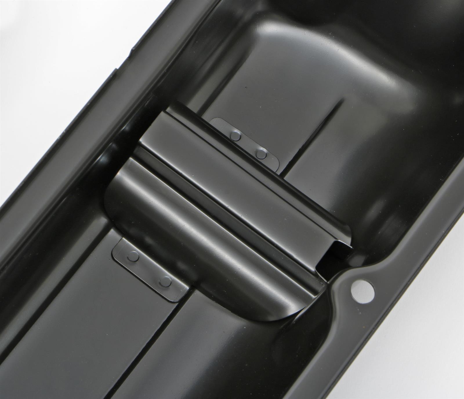 Trans-Dapt Performance Products Valve Covers 7441 Cover, Ford 352-428 Black Baffled V/C thumbnail 4