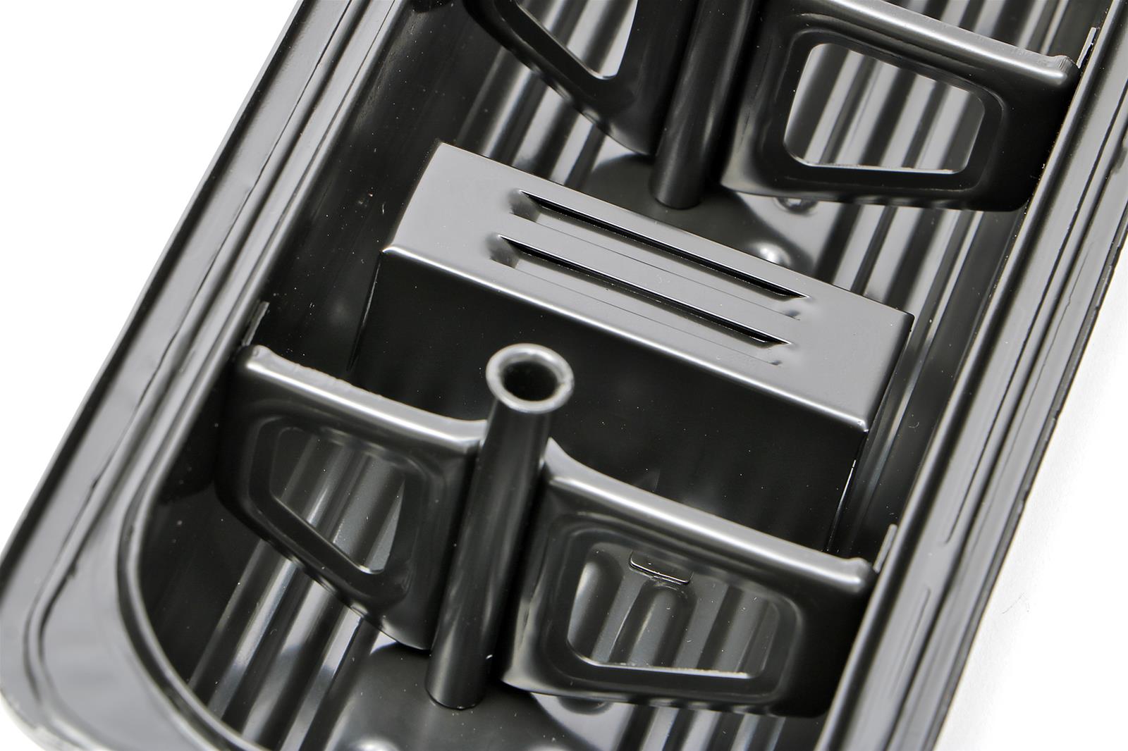 Trans-Dapt Performance Products Valve Covers 7443 Cover, 87-Up Chev 50-57L Black Lo Baffled V/C thumbnail 6