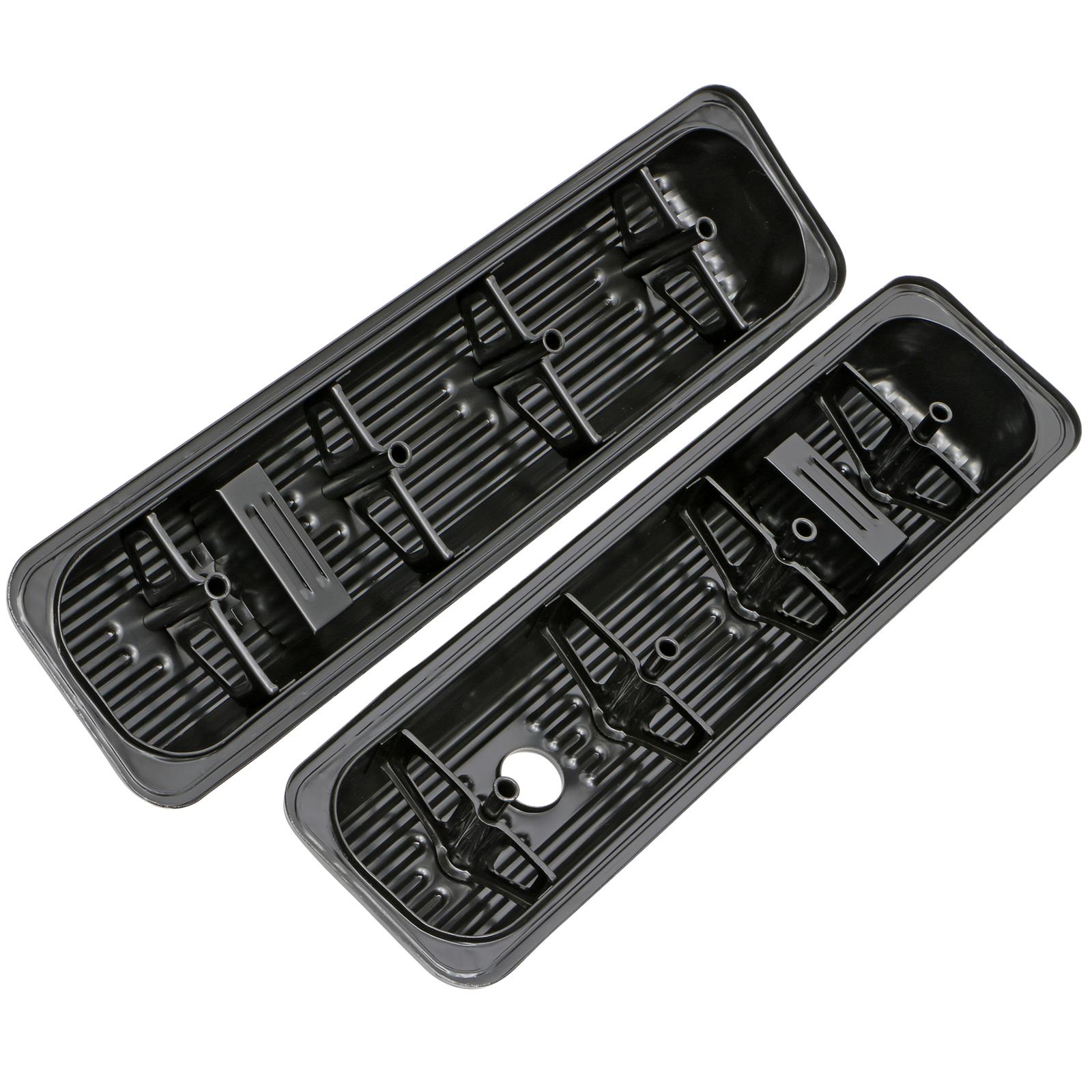 Trans-Dapt Performance Products Valve Covers 7443 Cover, 87-Up Chev 50-57L Black Lo Baffled V/C