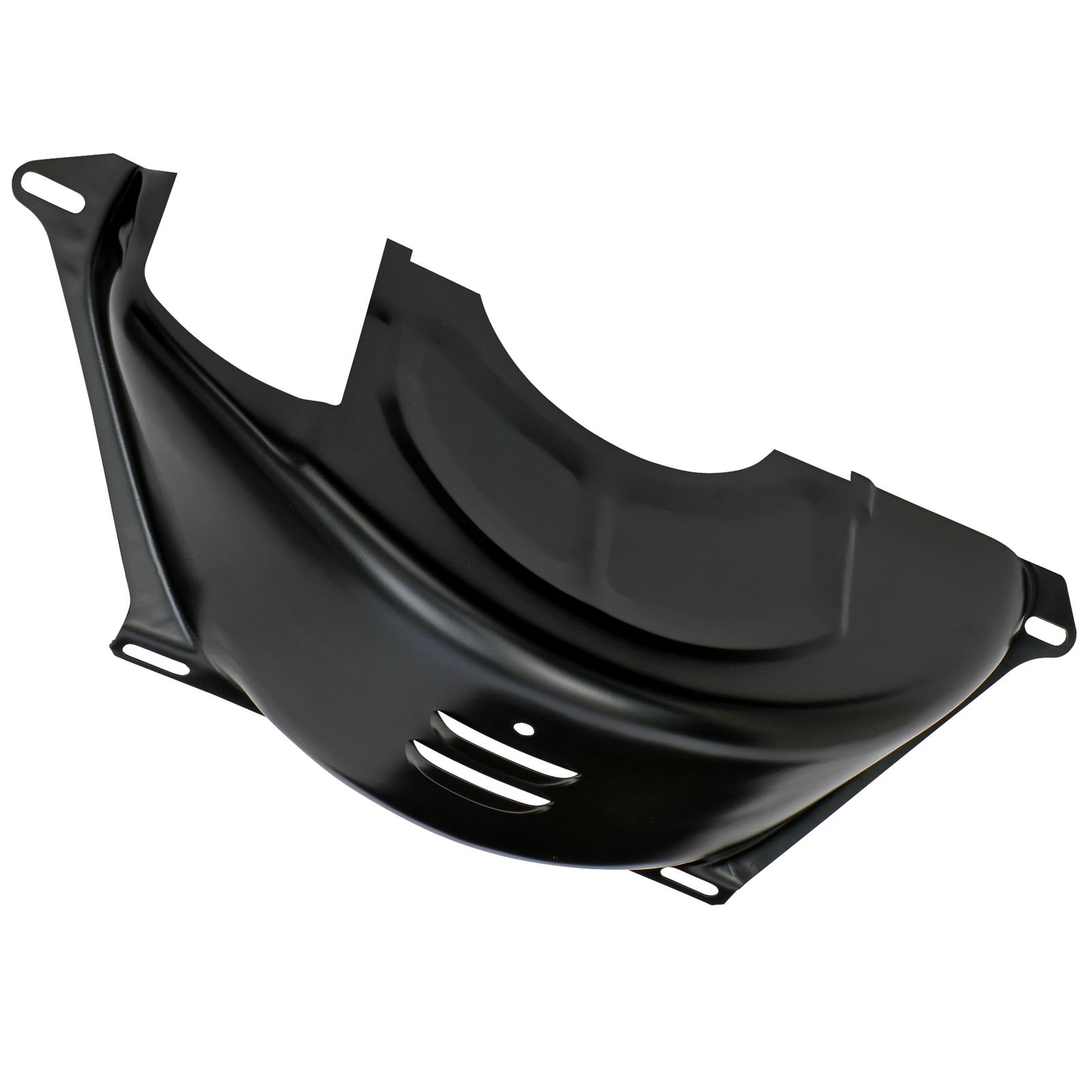 Trans-Dapt Performance Products Flywheel And Flexplate Dust Covers 7446 Cover, GM TH350+TH400 Chrome Cover Black thumbnail 4