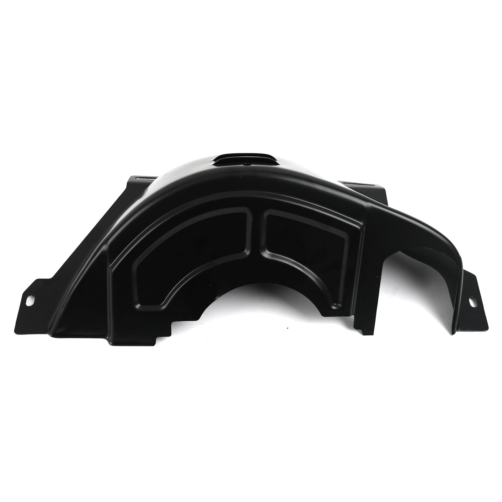 Trans-Dapt Performance Flexplate Dust Covers 7447 Cover, Flywheel Cover, Steel, Black, Chevy, 700R4, Each