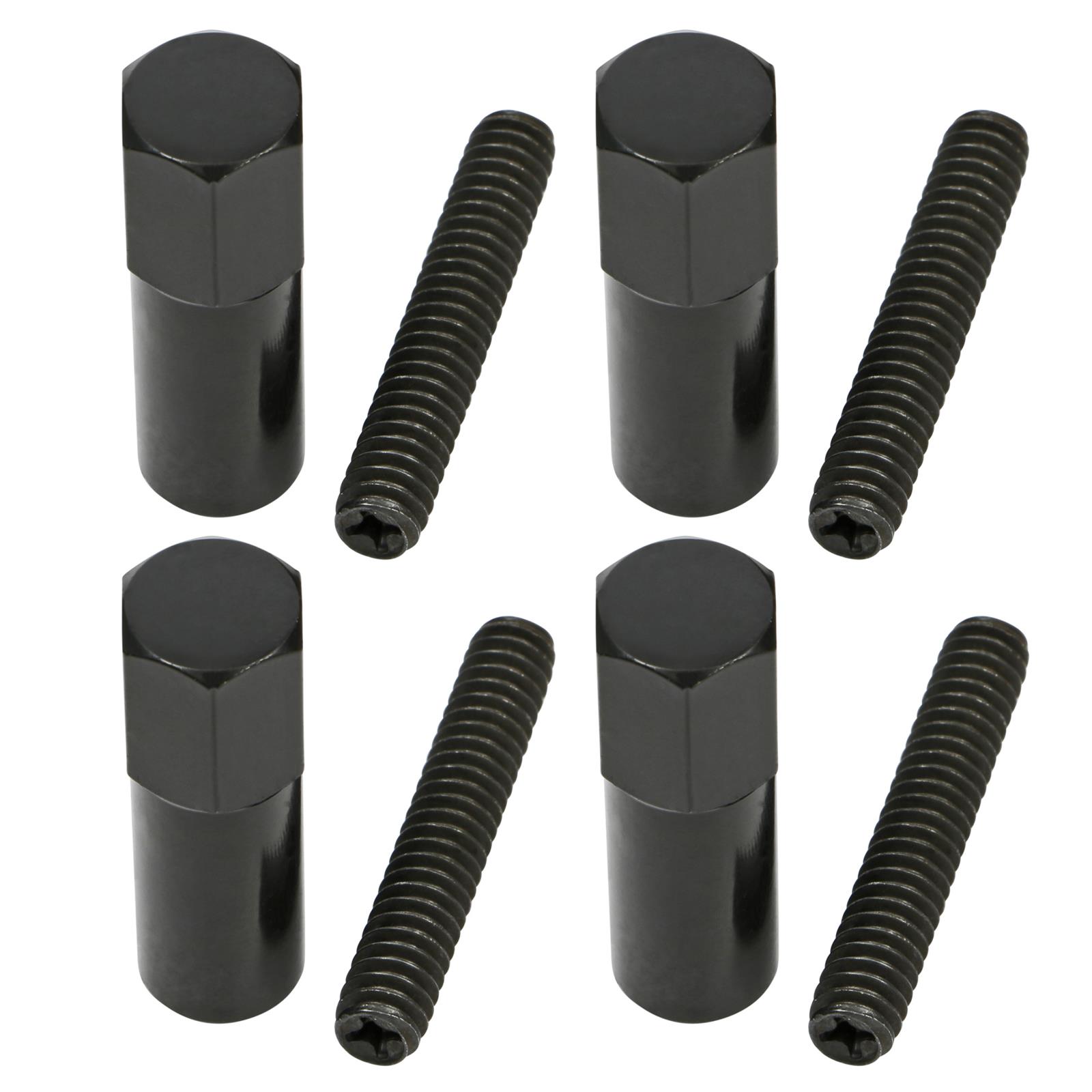 Trans-Dapt Performance Products Valve Covers 7449 Cover, 1/4-20 X 1-1-3/8 Tall V/C Fasteners Black