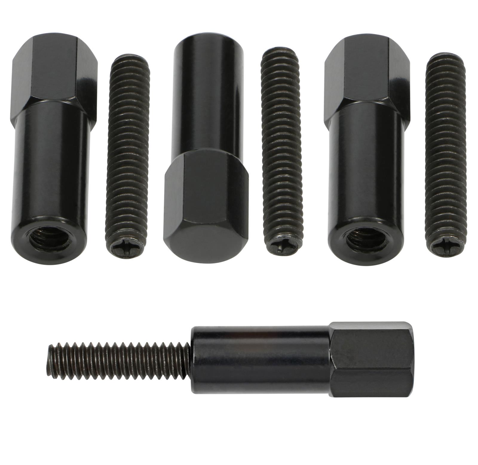 Trans-Dapt Performance Products Valve Covers 7449 Cover, 1/4-20 X 1-1-3/8 Tall V/C Fasteners Black thumbnail 3
