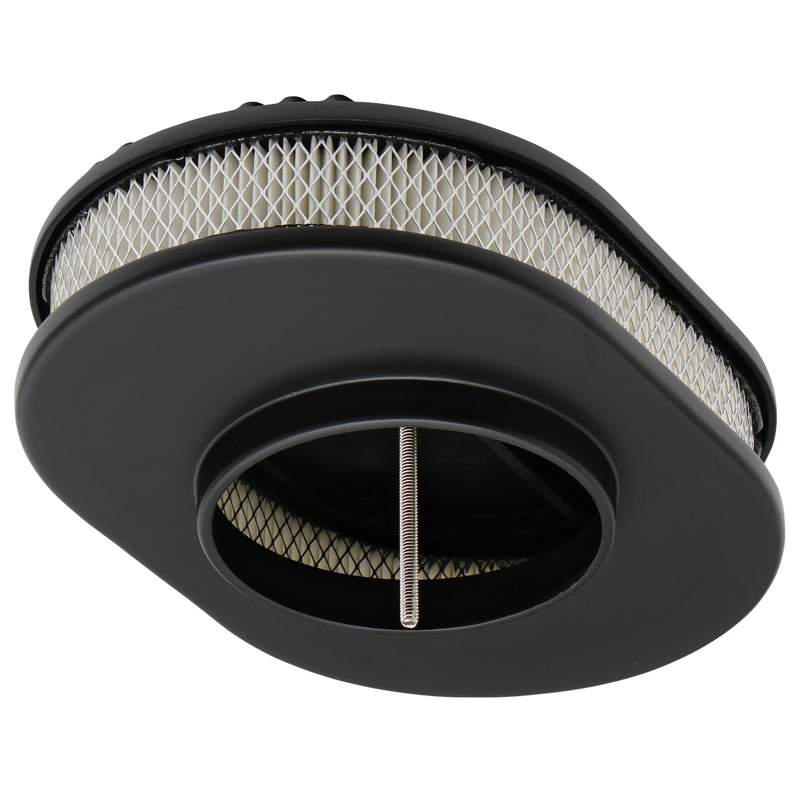 Trans-Dapt Performance Products Air Cleaners 7466 Cleaner, Oval Finned Cleaner Black Aluminum thumbnail 2