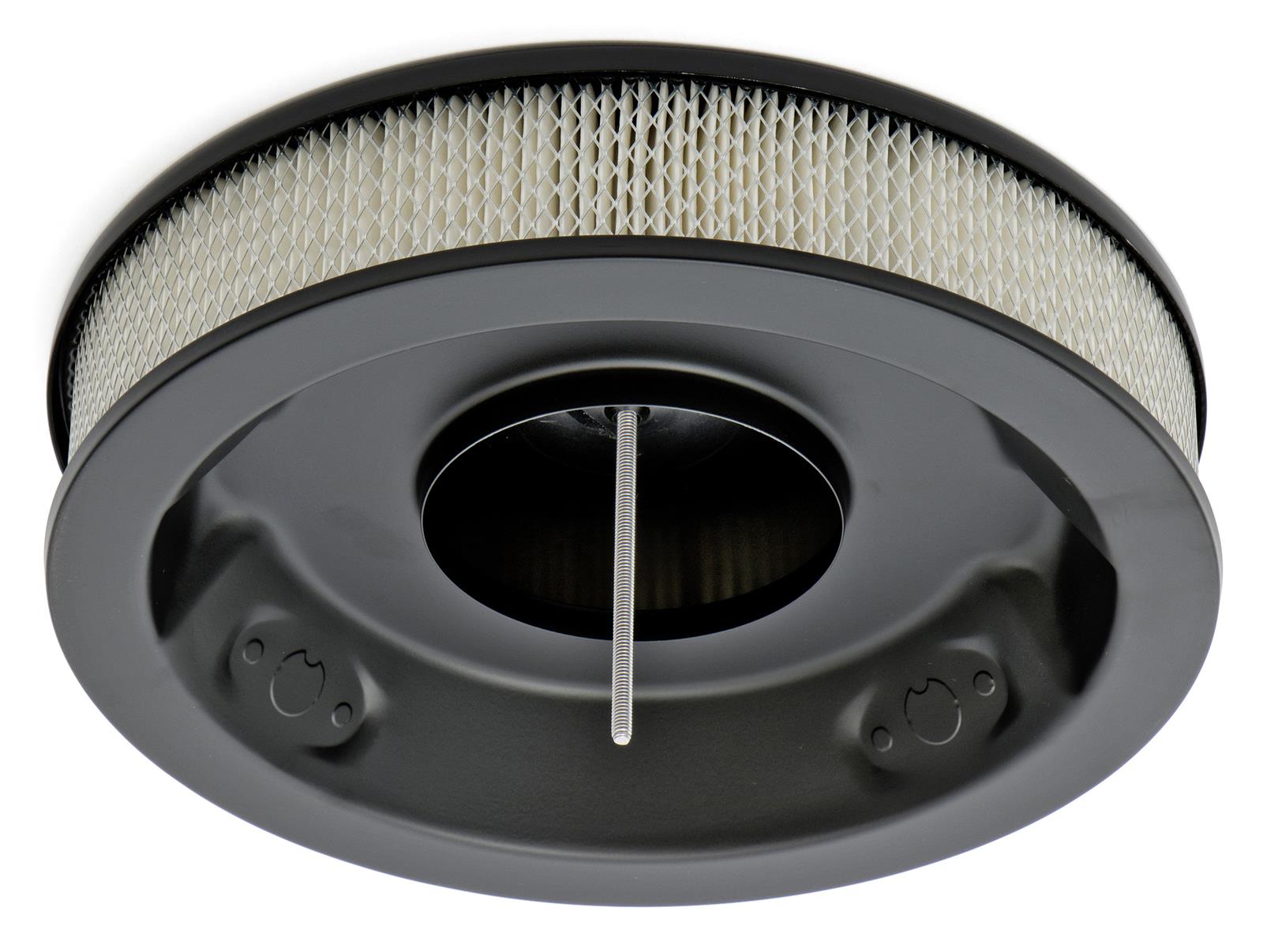 Trans-Dapt Performance Products Air Cleaners 7470 Cleaner, 14" Rnd Black Alum A/C Ball Milled thumbnail 3