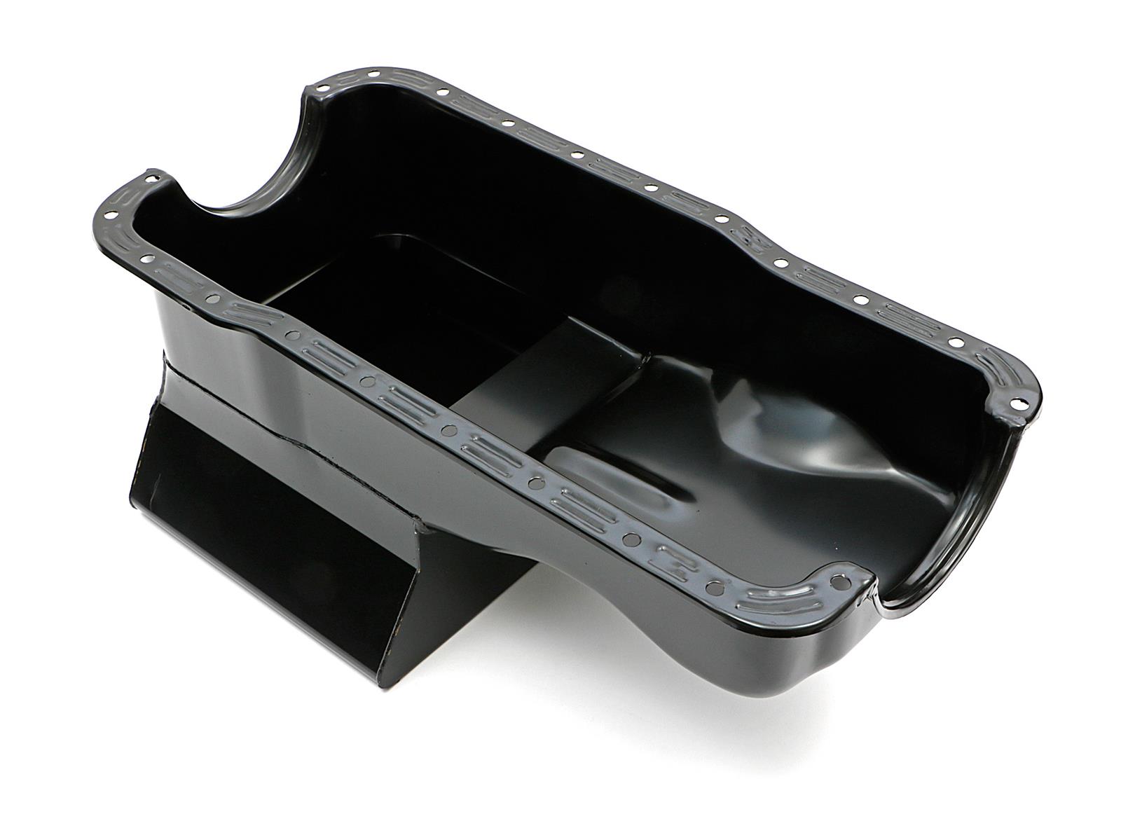 Trans-Dapt Performance Products Oil Pans 7475 Pan, Steel, Black, 8 qt., Ford, Small Block, 351W, Front Sump, Each thumbnail 3