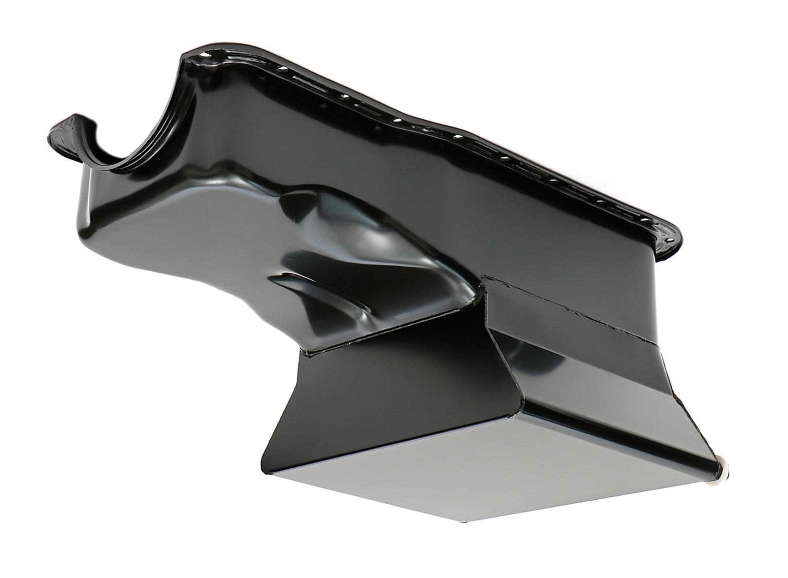 Trans-Dapt Performance Products Oil Pans 7475 Pan, Steel, Black, 8 qt., Ford, Small Block, 351W, Front Sump, Each thumbnail 2