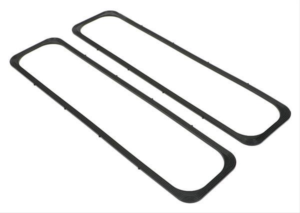 Trans-Dapt Performance Solid Rubber Valve Cover Gaskets 7488 Gaskets, Rubber, 3/16 in. Thick, Centerbolt, Chevy, Small Block, Pair