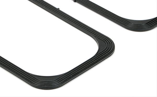 Trans-Dapt Performance Solid Rubber Valve Cover Gaskets 7488 Gaskets, Rubber, 3/16 in. Thick, Centerbolt, Chevy, Small Block, Pair thumbnail 2