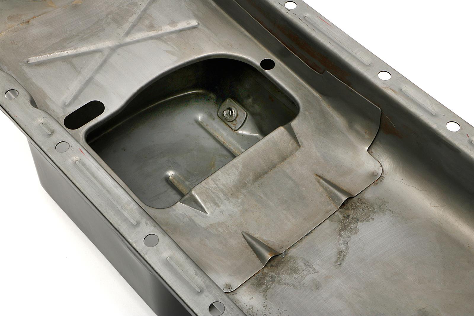 Trans-Dapt Performance OEM Replacement Oil Pans 7573 Pan, Steel, Black, 7 qt., Chrysler, Dodge, Plymouth, Big Block, Each thumbnail 2