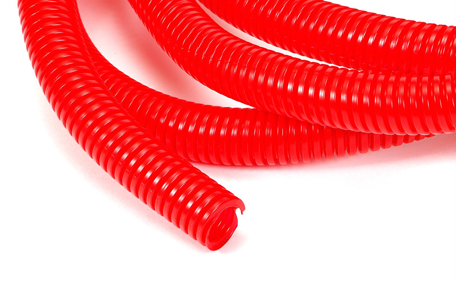 Trans-Dapt Performance Convoluted Tubing 7586 Tubing, Polyethylene, Red, 1/2 in. Diameter, 7 ft. Long, Each thumbnail 3