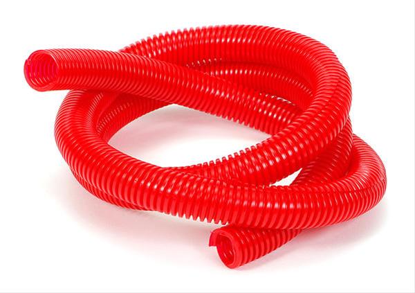 Trans-Dapt Performance Convoluted Tubing 7587 Tubing, Polyethylene, Red, 3/4 in. Diameter, 5 ft. Long, Each thumbnail 2
