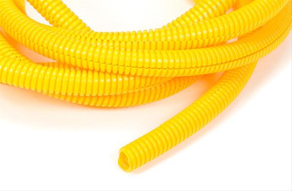 Trans-Dapt Performance Convoluted Tubing 7589 Tubing, Polyethylene, Yellow, 3/8 in. Diameter, 10 ft. Long, Each thumbnail 5