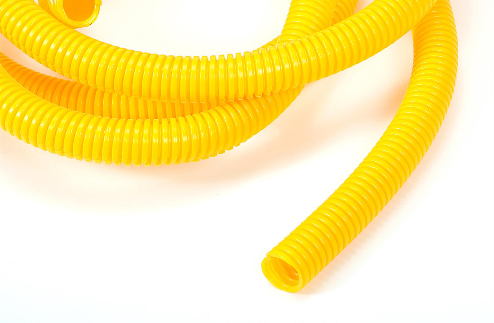 Trans-Dapt Performance Convoluted Tubing 7590 Tubing, Polyethylene, Yellow, 1/2 in. Diameter, 7 ft. Long, Each thumbnail 3
