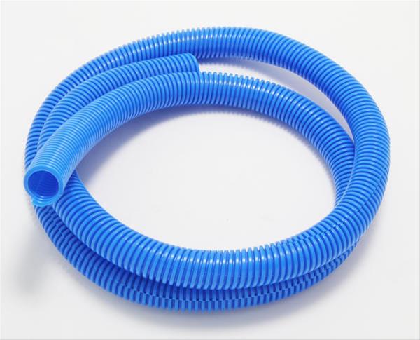 Trans-Dapt Performance Convoluted Tubing 7595 Tubing, Polyethylene, Blue, 3/4 in. Diameter, 5 ft. Long, Each
