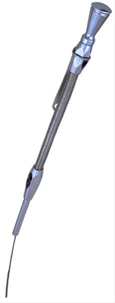 Trans-Dapt Performance Engine Oil Dipstick and Tube Kits 8141 Tube, Engine, Aluminum, Polished, Chevy, Small Block, Each thumbnail 3
