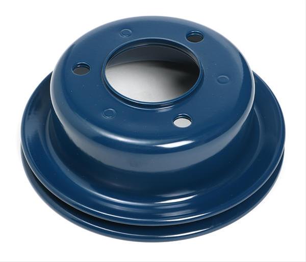 Trans-Dapt Performance Products Crankshaft Pulleys 8315 65-66 SB FORD; SINGLE LOWER PULLEY- FORD BLUE POWDER-COAT thumbnail 2