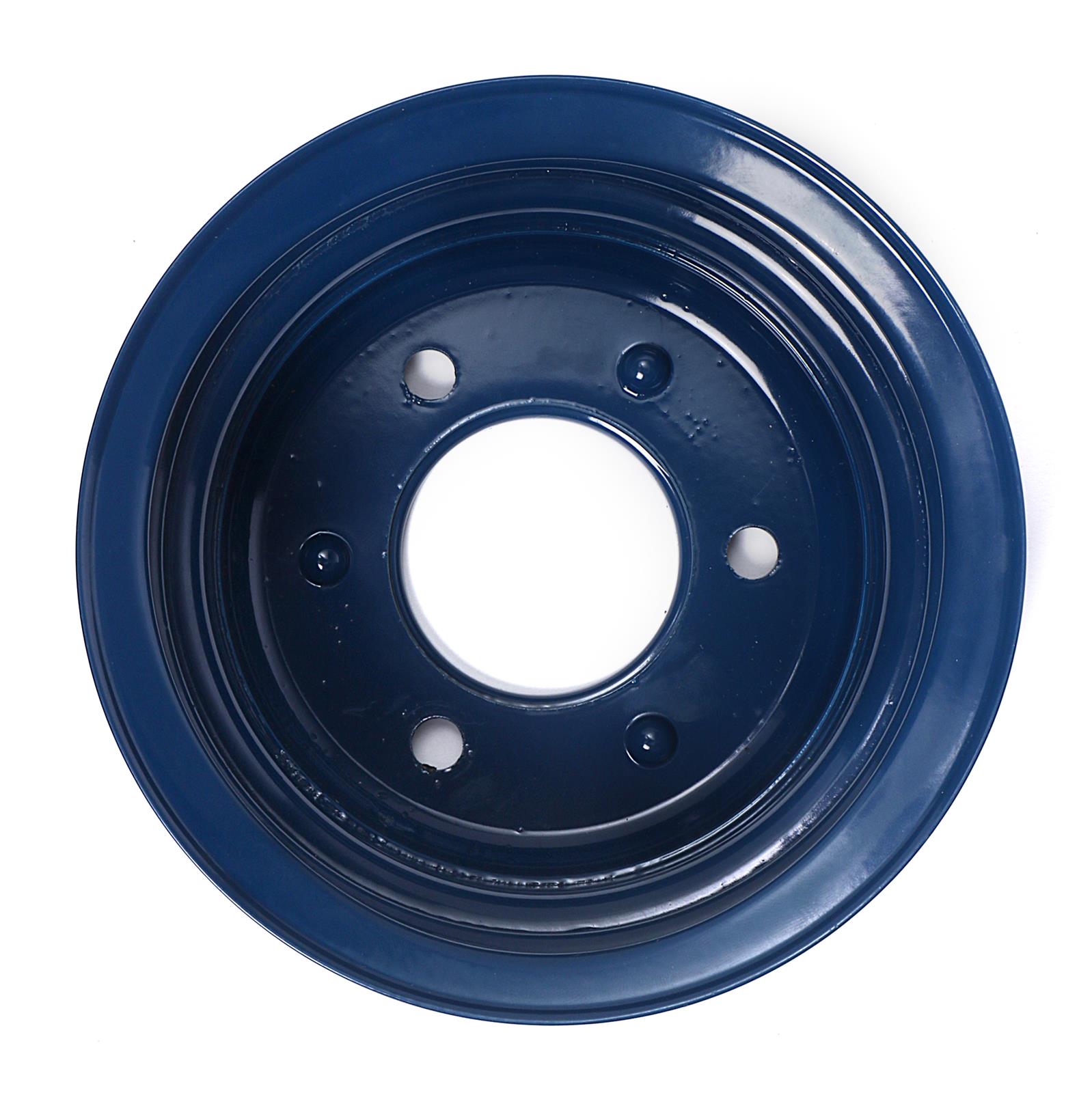 Trans-Dapt Performance Products Crankshaft Pulleys 8316 64-66 SB FORD; DOUBLE LOWER PULLEY- FORD BLUE POWDER-COAT thumbnail 2