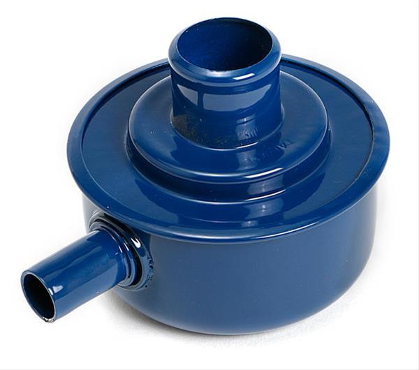 Trans-Dapt Performance Valve Cover Breathers 8318 PUSH-IN BREATHER CAP WITH TUBE- FORD BLUE POWDER-COAT