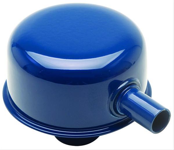 Trans-Dapt Performance Valve Cover Breathers 8318 PUSH-IN BREATHER CAP WITH TUBE- FORD BLUE POWDER-COAT thumbnail 2