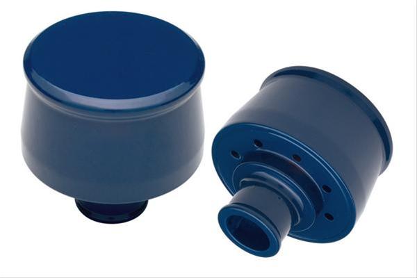 Trans-Dapt Performance Products Valve Cover Breathers 8322 ALUMINUM PUSH-IN BREATHER CAP- FORD BLUE POWDER-COAT