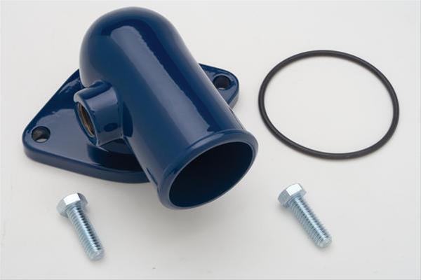 Trans-Dapt Performance Products Water Necks and Thermostat Housings 8341 390-428 Ford O-Ring Neck- Blue