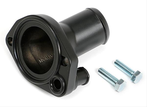 Trans-Dapt Performance Products Water Necks and Thermostat Housings 8582 BLACK POWDER COATED SB FORD WATER NECK thumbnail 2