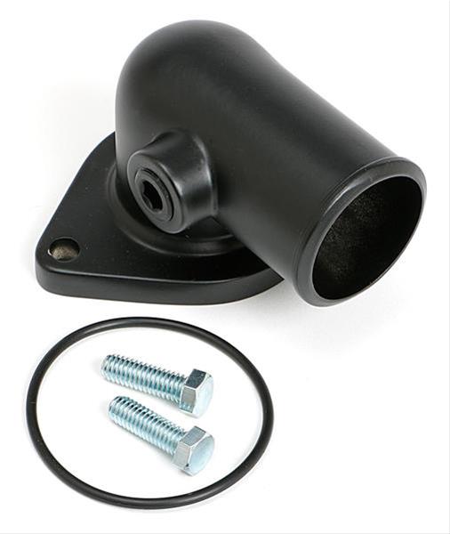 Trans-Dapt Performance Products Water Necks and Thermostat Housings 8583 BLACK POWDER COATED FORD 390-428 WATER NECK thumbnail 2