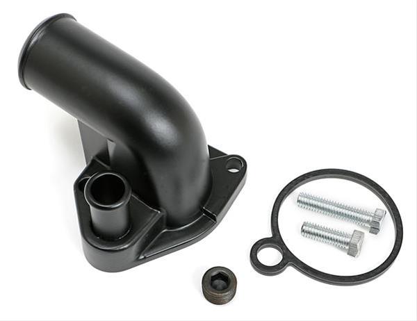 Trans-Dapt Performance Products Water Necks and Thermostat Housings 8585 BLACK POWDER COATED 79-95 MUSTANG WATER NECK thumbnail 2