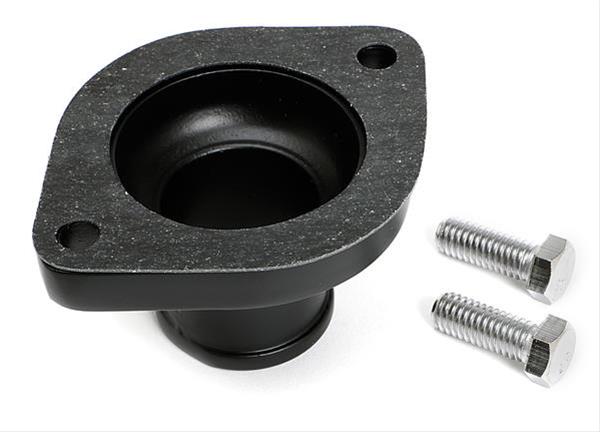 Trans-Dapt Performance Products Water Necks and Thermostat Housings 8586 BLACK POWDER COATED MOPAR WATER NECK