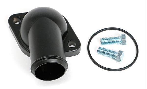 Trans-Dapt Performance Products Water Necks and Thermostat Housings 8588 BLACK POWDER COATED PONTIAC V8 WATER NECK thumbnail 2