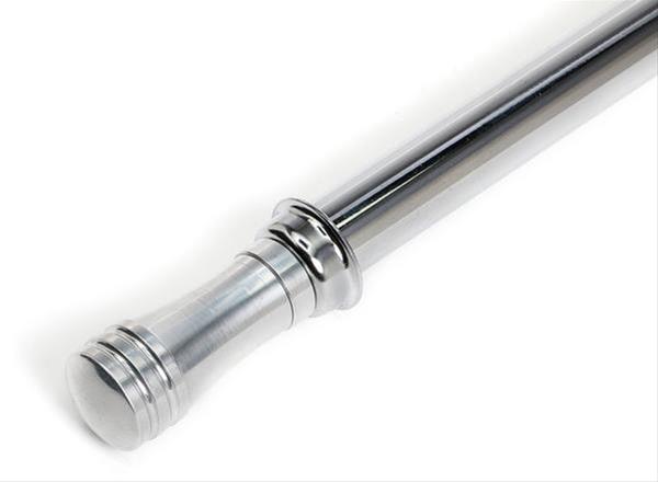 Trans-Dapt Performance Chrome Transmission Dipsticks 8596 Dipstick, Steel, Chrome, TH350, 27 in. Length, Each thumbnail 2