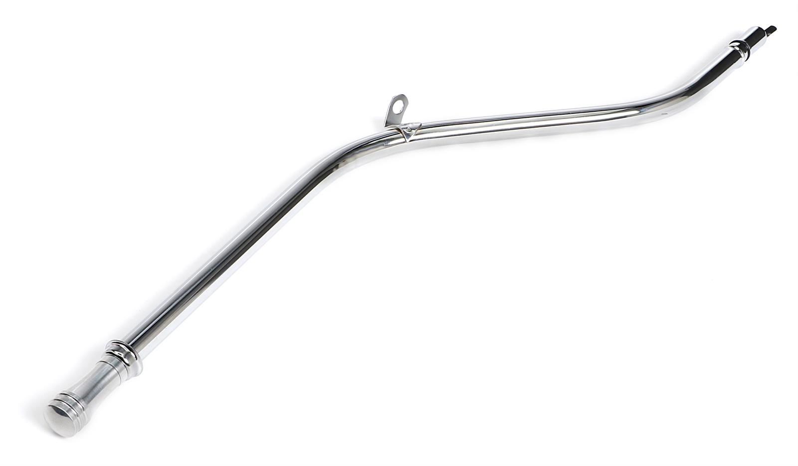 Trans-Dapt Performance Chrome Transmission Dipsticks 8596 Dipstick, Steel, Chrome, TH350, 27 in. Length, Each