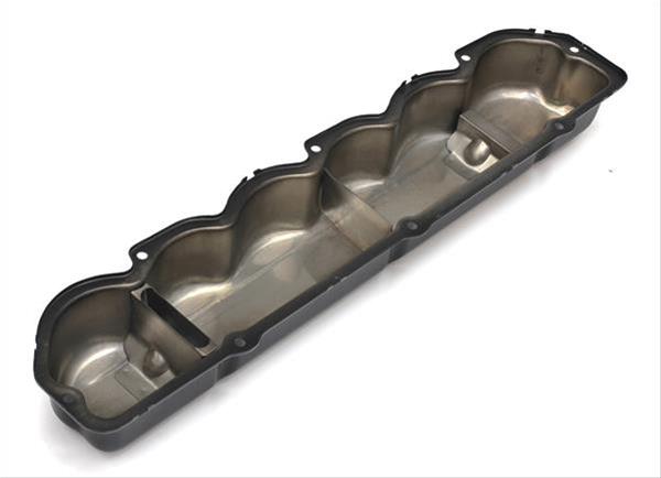 Trans-Dapt Performance Products Valve Covers 8622 FORD 6CYL 240-300 ASPHALT BLACK POWDER COATED VALVE COVER