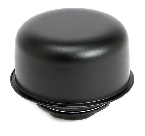 Trans-Dapt Performance PerfectMatch Valve Cover Breathers 8643 2 3/4" TWIST-IN BREATHER CAP- ASPHALT BLACK POWDERCOAT thumbnail 2