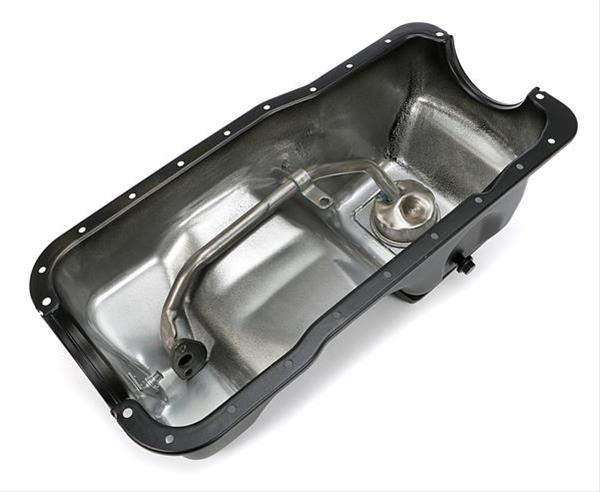Trans-Dapt Performance Slam-Guard Oil Pans 8652 SB FORD SLAMGUARD OIL PAN- ASPHALT BLACK POWDERCOAT thumbnail 2