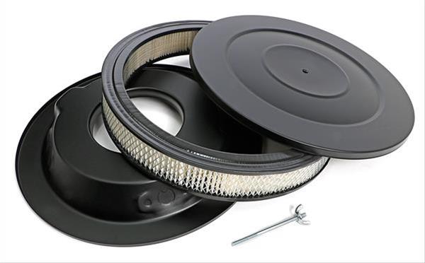 Trans-Dapt Performance Products Air Cleaners 8660 ASPHALT BLACK POWDER COATED 14" RECESS BASE AIR CLEANER thumbnail 3
