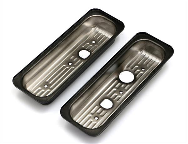 Trans-Dapt Performance Products Valve Covers 8696 GM 4.3L V6 ASPHALT BLACK POWDER COATED VALVE COVER CAPS